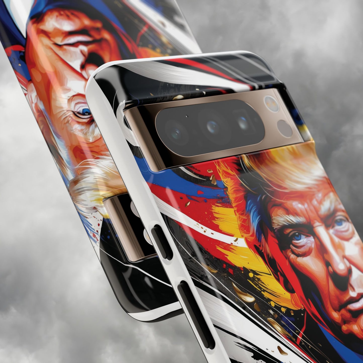 "DonaldTrump2024"    Durable Phone Case, (Samsuang/GooglePixel/iphone), (Wirless charging support)