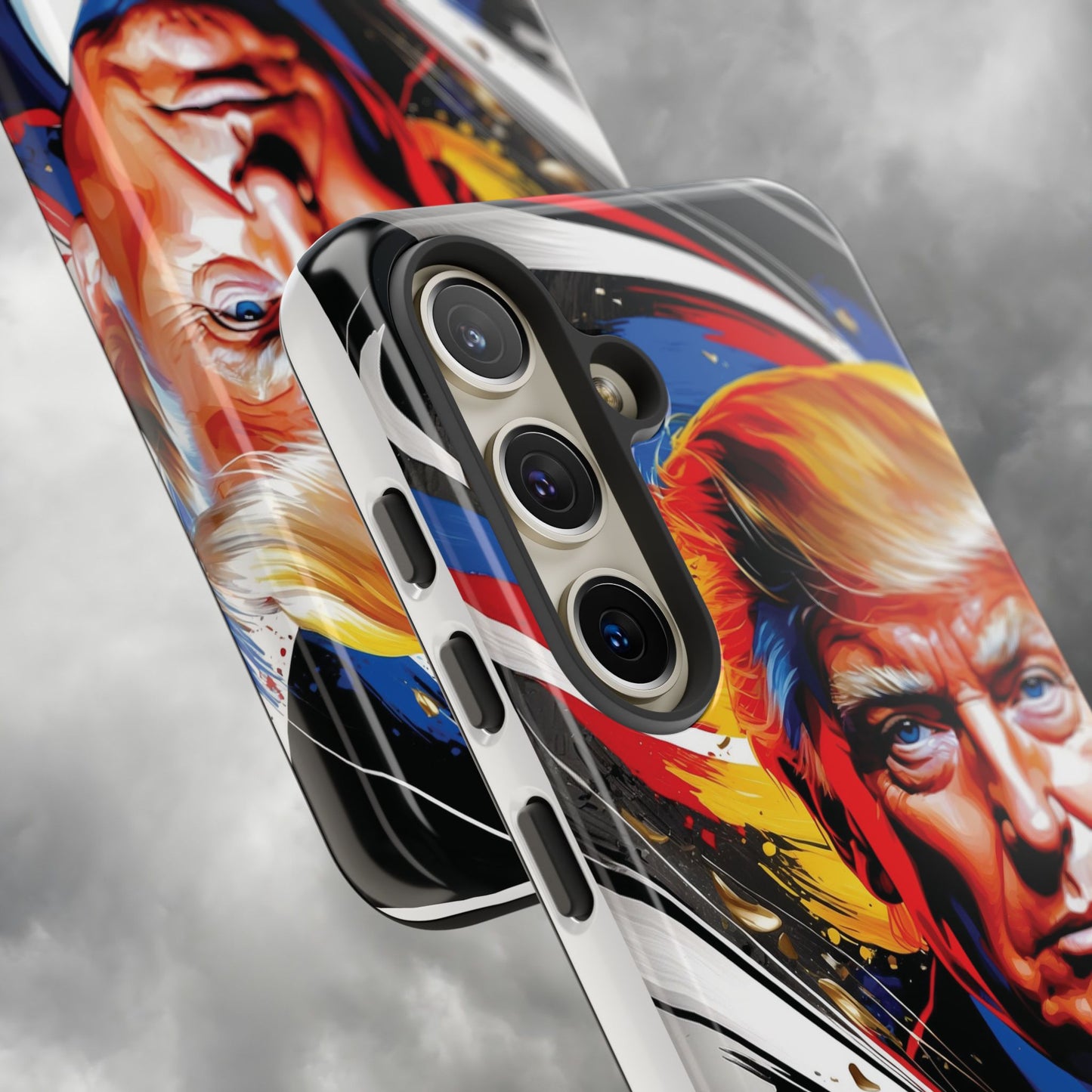 "DonaldTrump2024"    Durable Phone Case, (Samsuang/GooglePixel/iphone), (Wirless charging support)