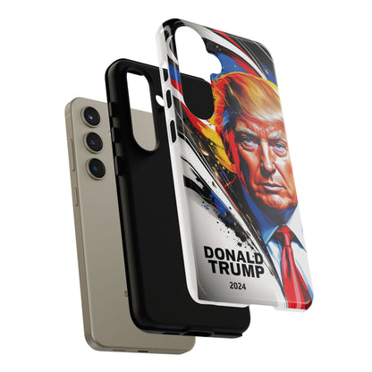 "DonaldTrump2024"    Durable Phone Case, (Samsuang/GooglePixel/iphone), (Wirless charging support)