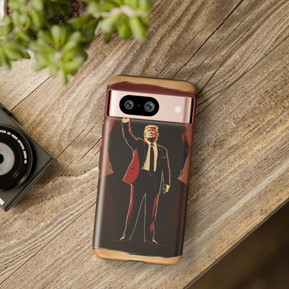 The "Trump Rise"    Durable Phone Case, (Samsuang/GooglePixel/iphone), (Wirless charging support)