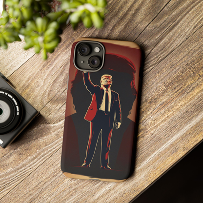 The "Trump Rise"    Durable Phone Case, (Samsuang/GooglePixel/iphone), (Wirless charging support)