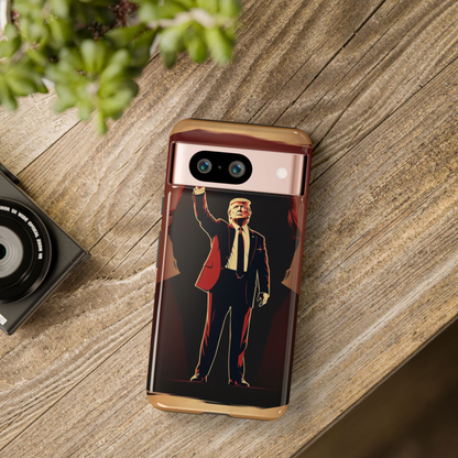 The "Trump Rise"    Durable Phone Case, (Samsuang/GooglePixel/iphone), (Wirless charging support)