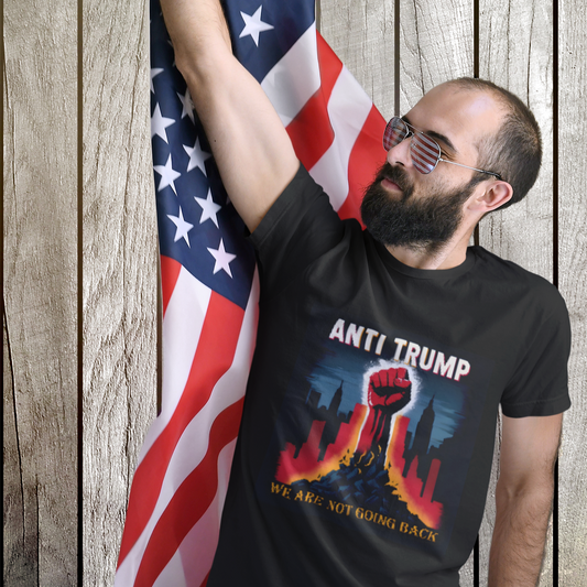 Trump-REALITY-CHECK- T-shirt supporting U.S. elections, unisex fit, 100% cotton, front view