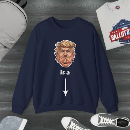 Trump Unisex Crewneck Sweatshirt U.S. elections, unisex fit