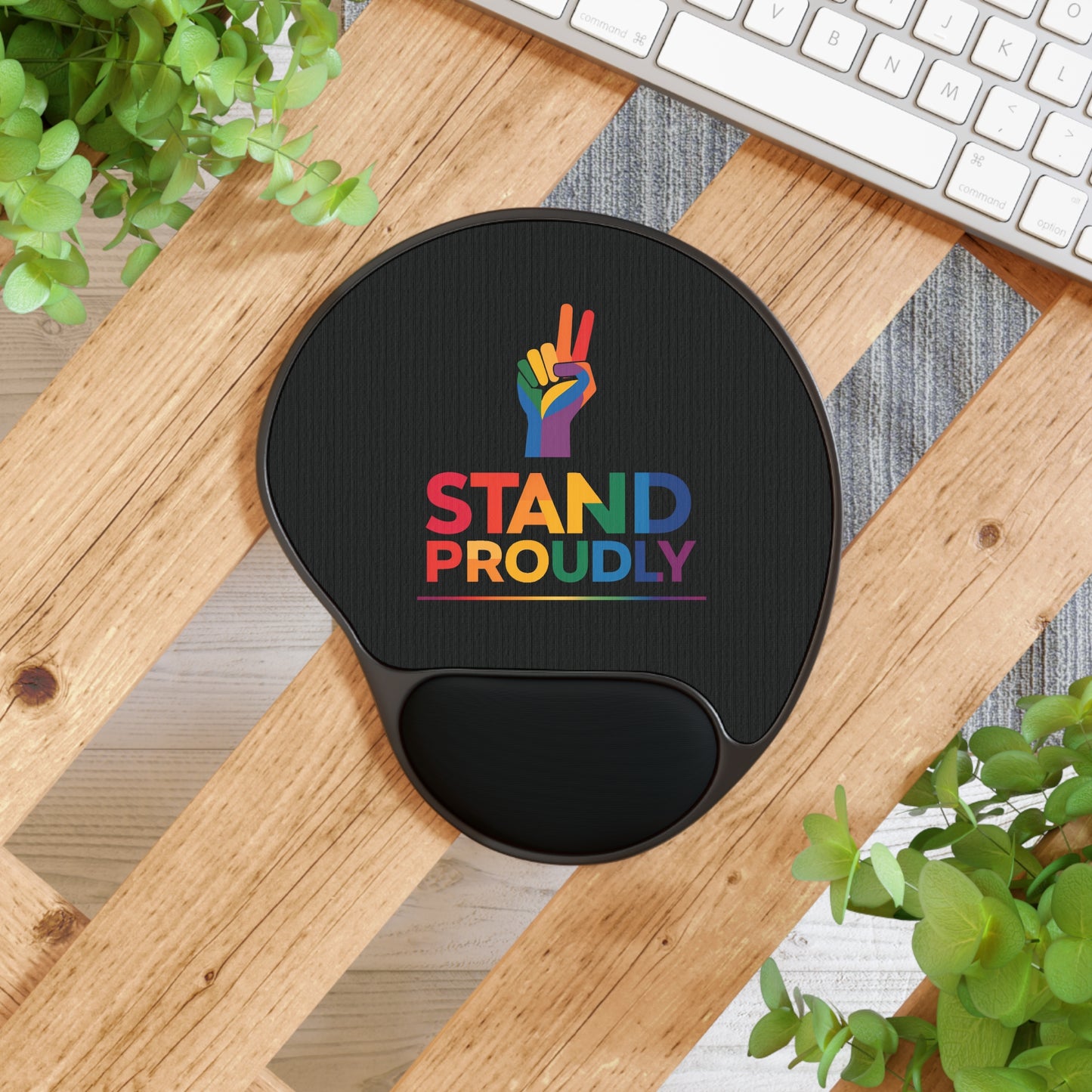 Democrats LGBTQ mouse pad