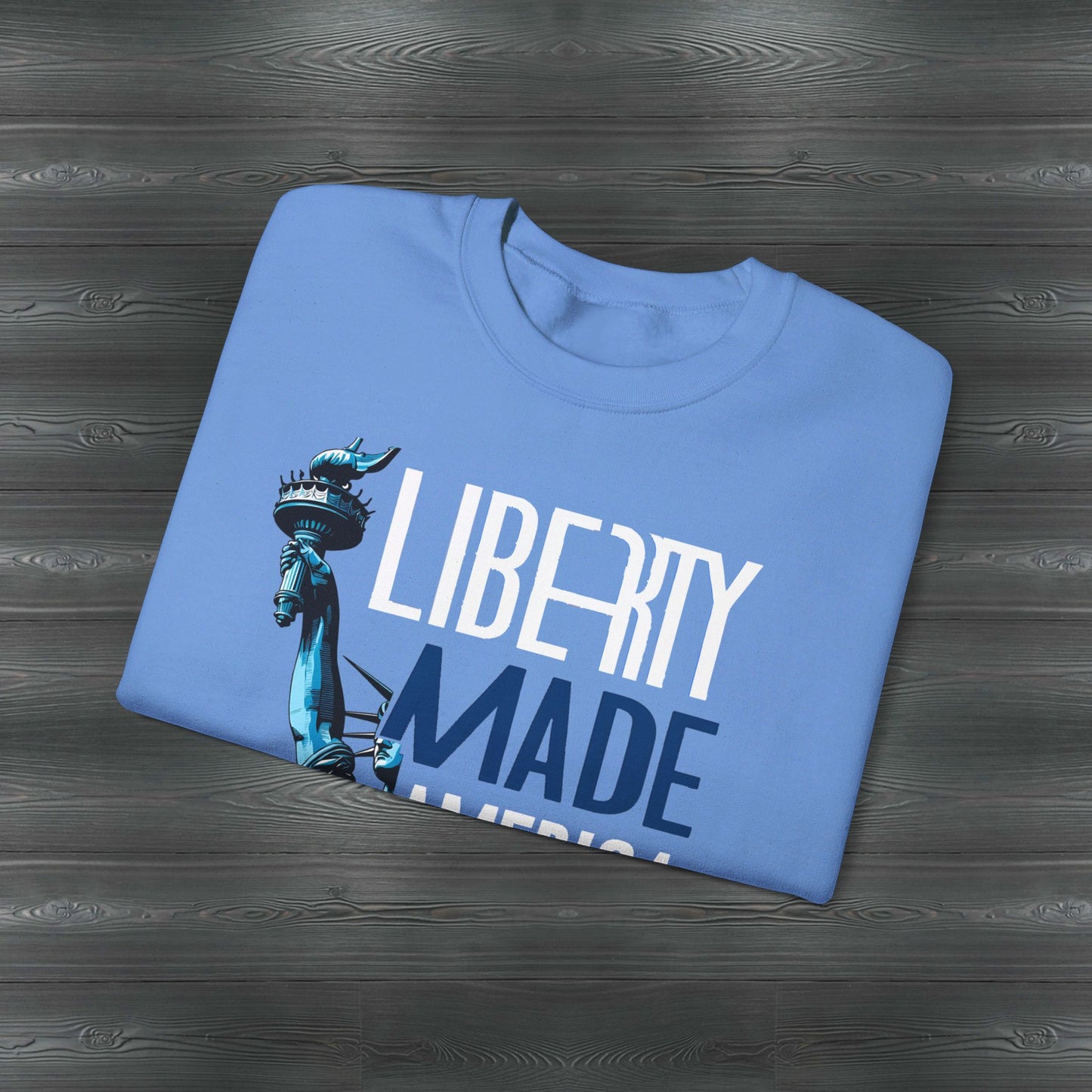 Democrats/Liberals "MAGA" Liberty Unisex Crewneck Sweatshirt U.S. elections, unisex fit