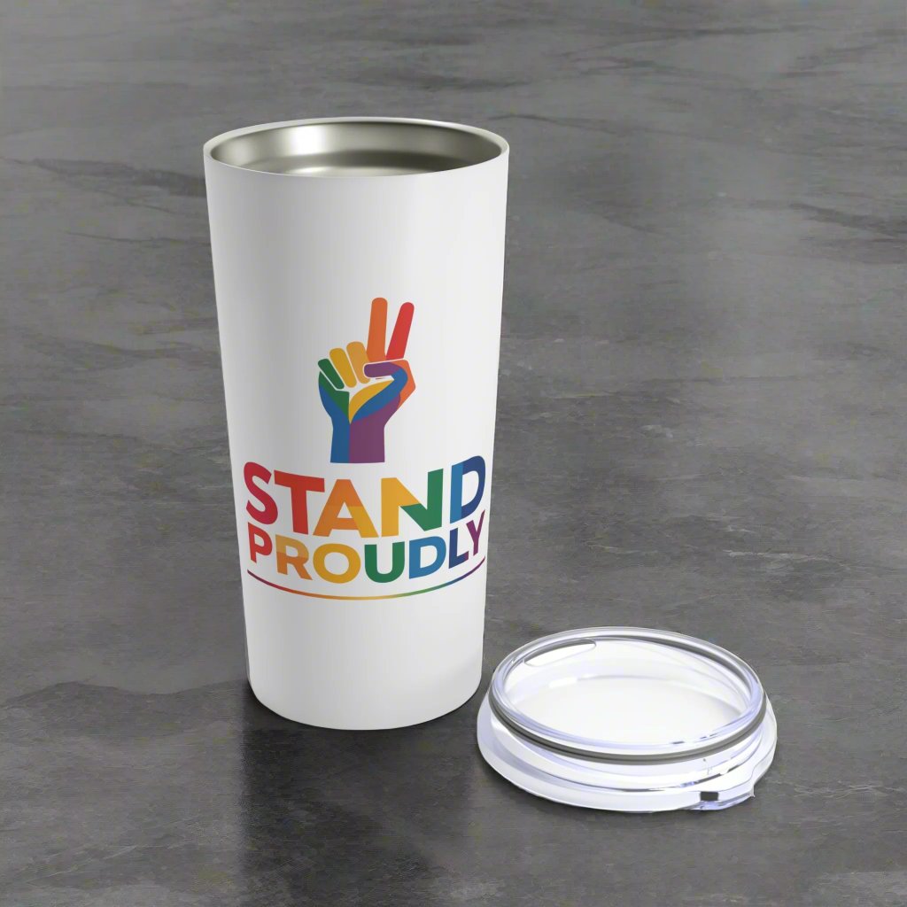 Democrats LGBTQ tumbler, 20oz stainless steel 