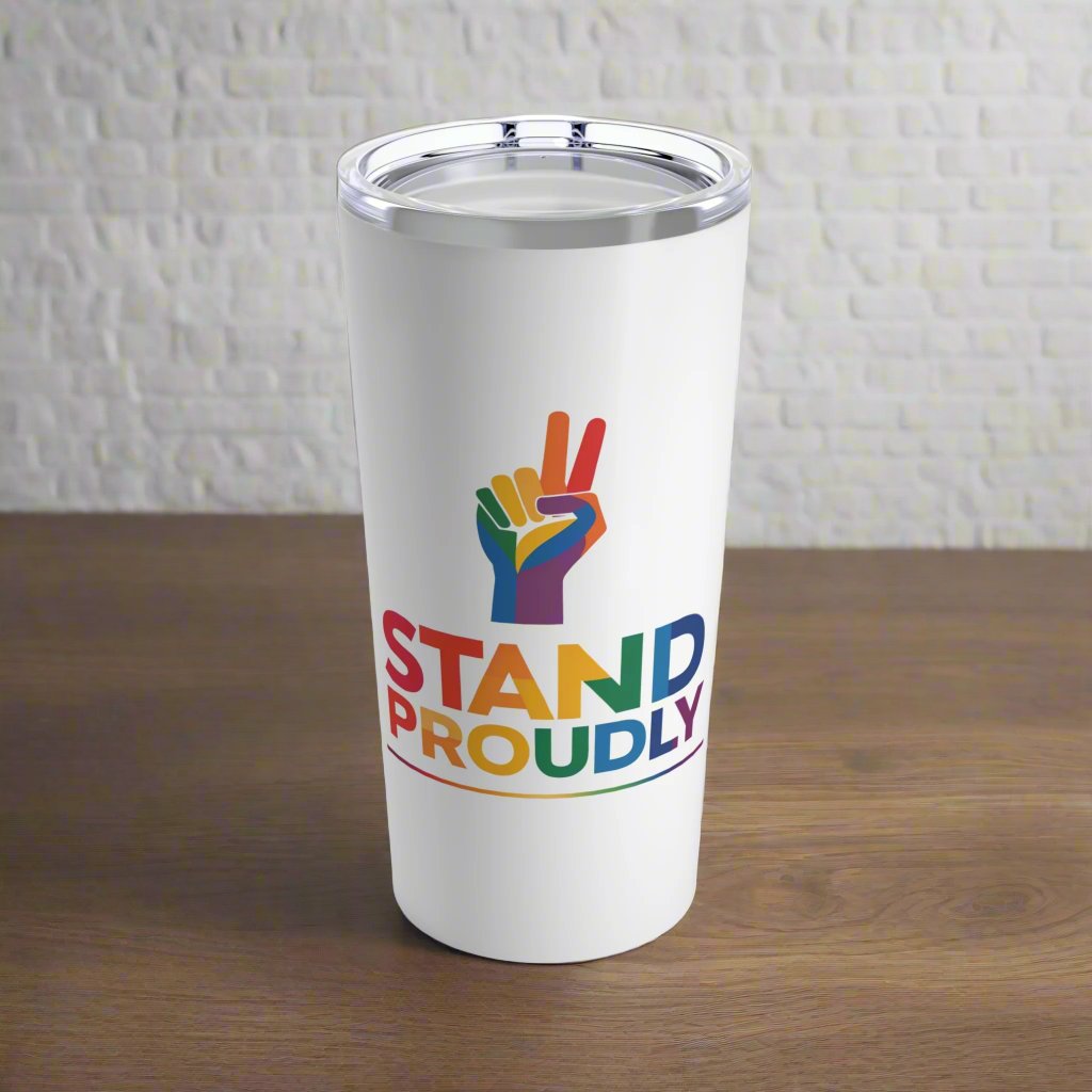 Democrats LGBTQ tumbler, 20oz stainless steel 