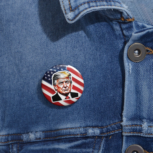 Trump Pin Button