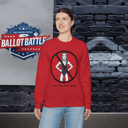 WOMEN SPORTS "Fair Competition" Red Unisex Crewneck Sweatshirt U.S. elections, unisex fit