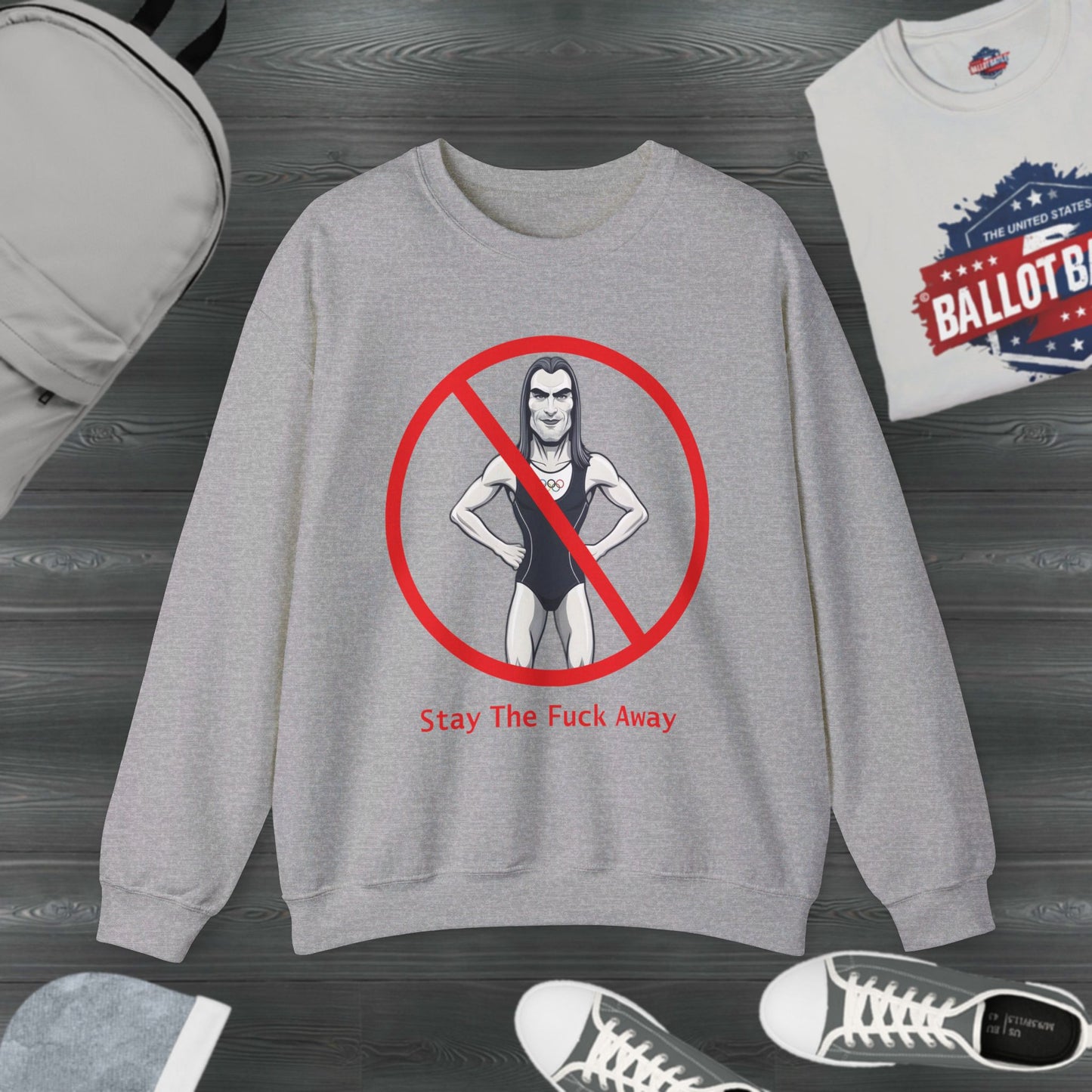 WOMEN SPORTS "Fair Competition" Unisex Crewneck Sweatshirt U.S. elections, unisex fit