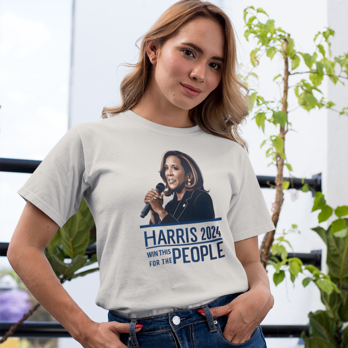 For the people Unisex T-shirt. U.S. elections, unisex fit, 100% cotton