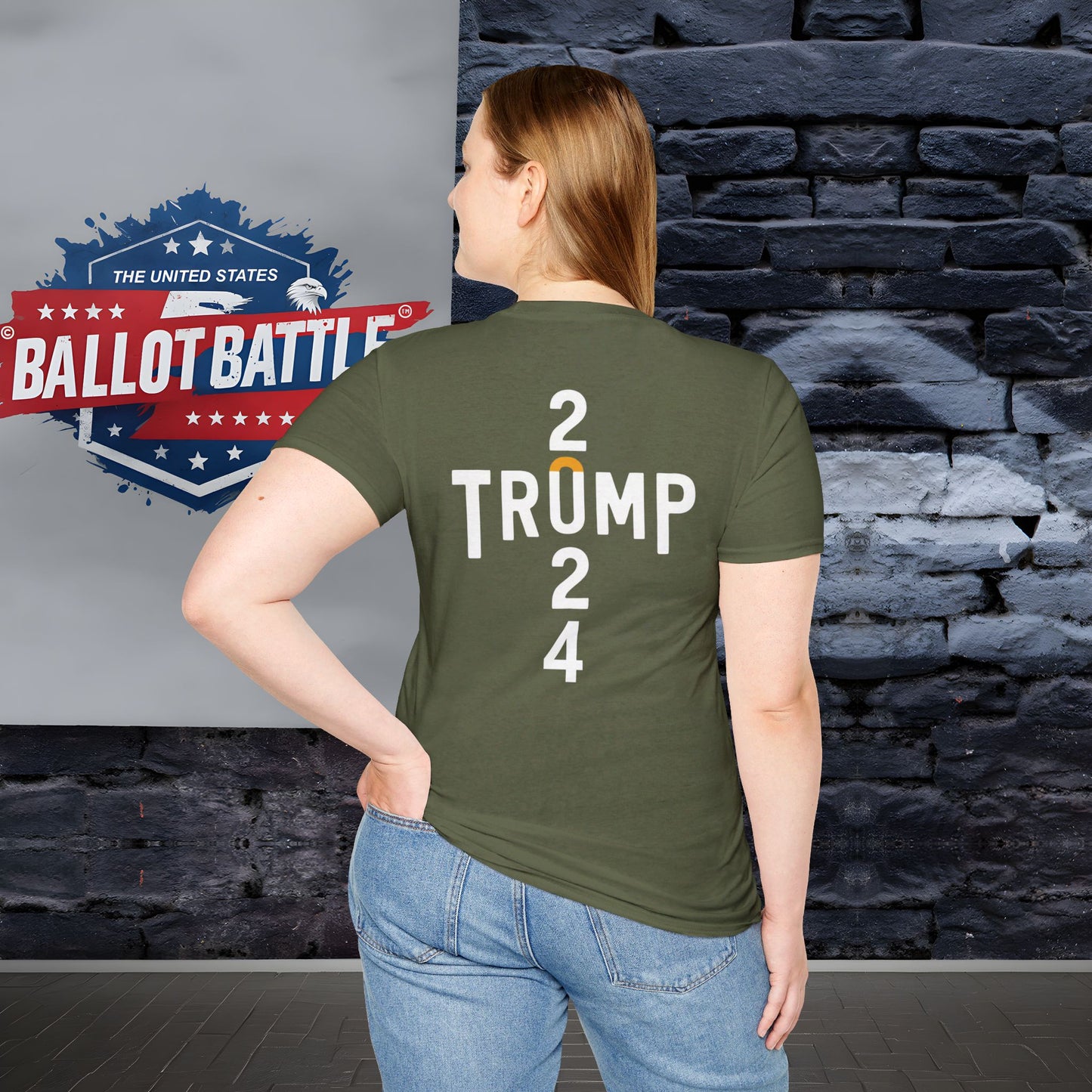 Donald Trump "I'M BACK" Unisex Cotton T-Shirt