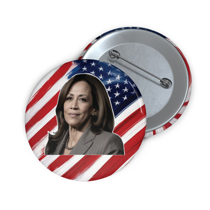 Kamala Harris Pin Button