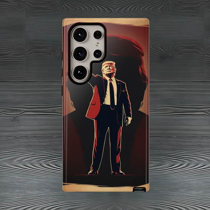 The "Trump Rise"    Durable Phone Case, (Samsuang/GooglePixel/iphone), (Wirless charging support)