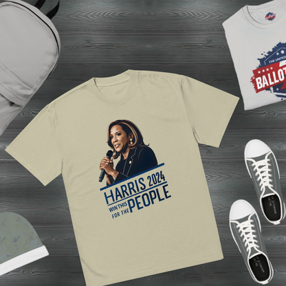 Kamala Harris "WIN THIS" Oversized T-Shirt